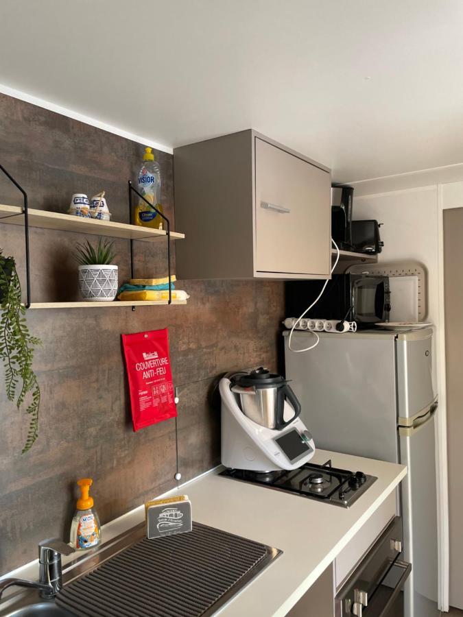 Mobil-Home 4/6 Personnes Dans Un Camping 4 Etoiles เลเฌอ-แกป-เฟร์เร ภายนอก รูปภาพ